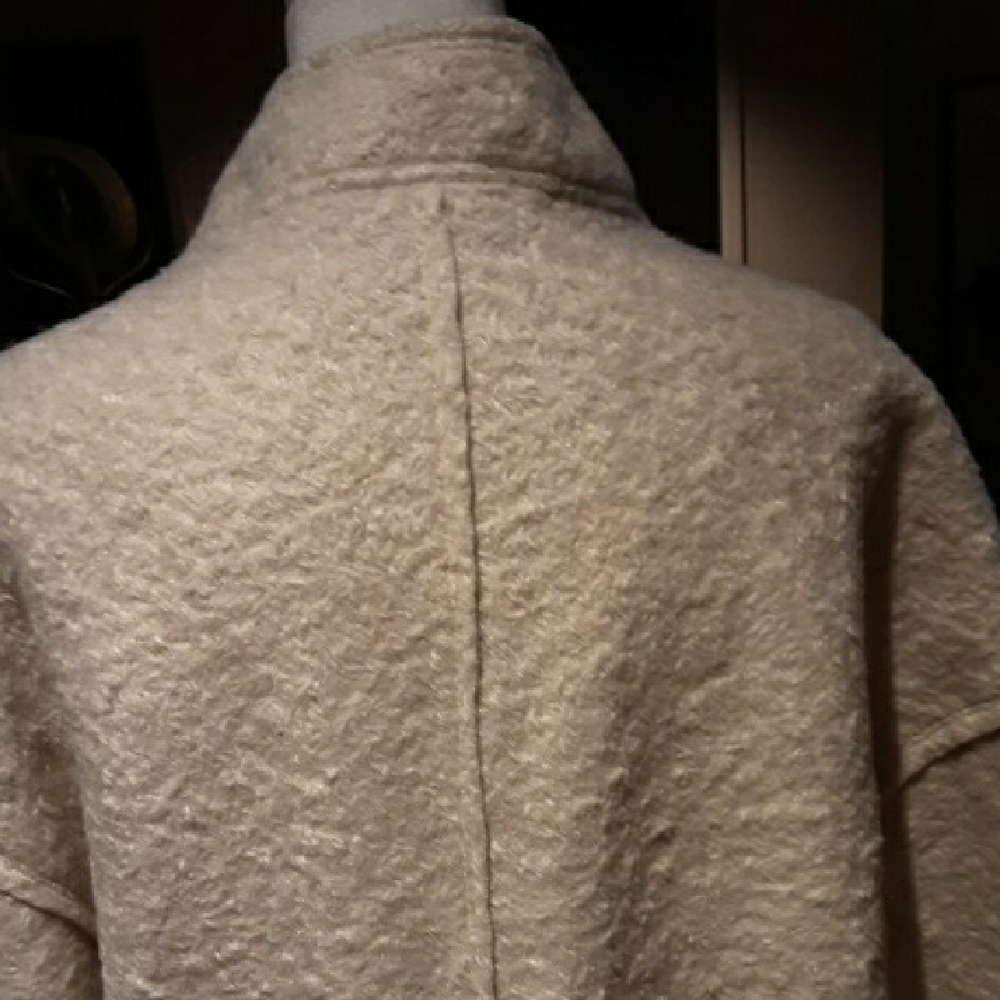 Women's Cream Button-Up Jacket - Picture 8 of 16